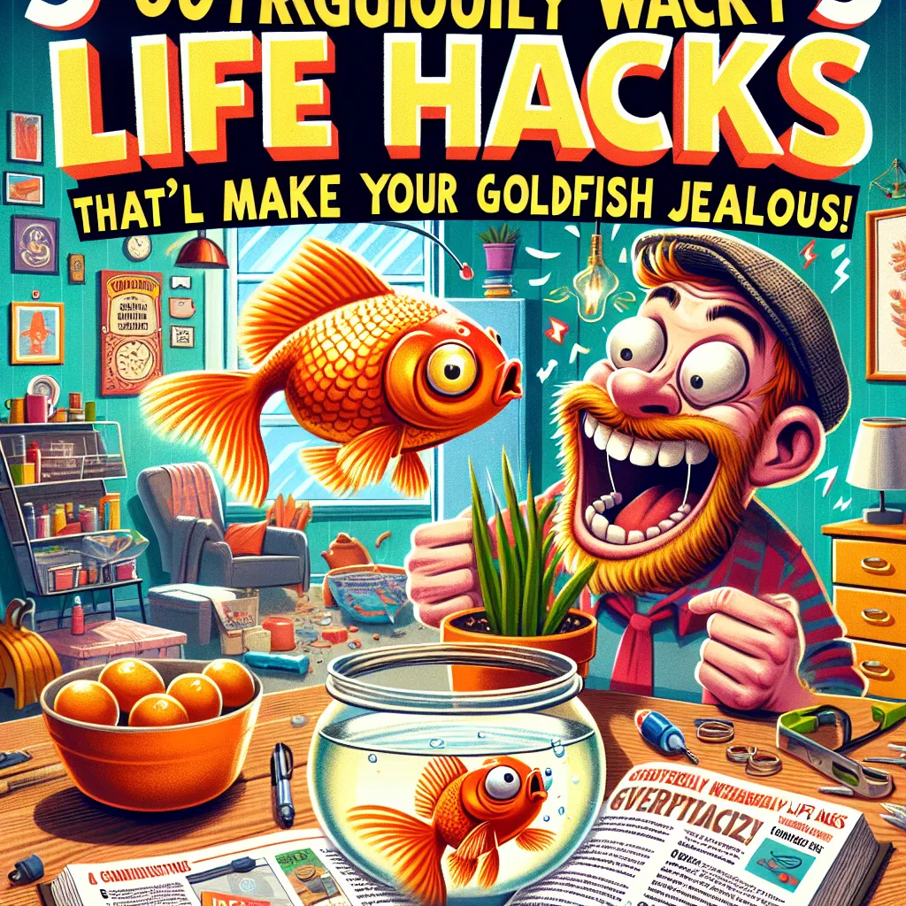 5 Outrageously Wacky Life Hacks That'll Make Your Goldfish Jealous!