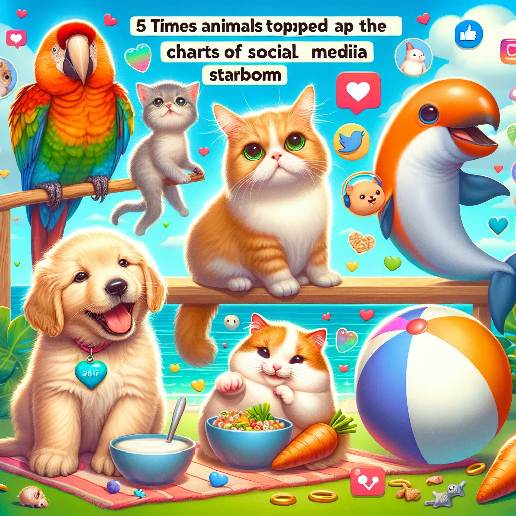 5 Times Animals Topped the Charts of Social Media Stardom