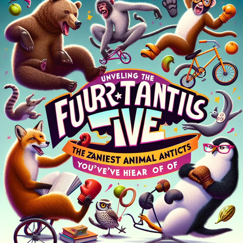 Unveiling the Furtastic Five: The Zaniest Animal Antics You've Never Heard Of