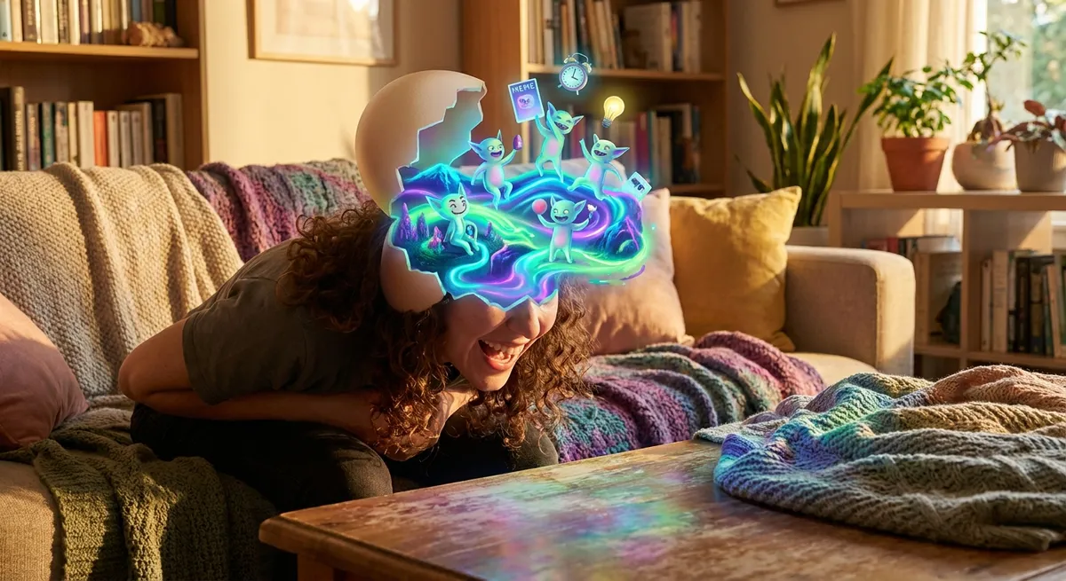 Your Brain Is A Chaos Gremlin And That’s Why You’re Hilarious