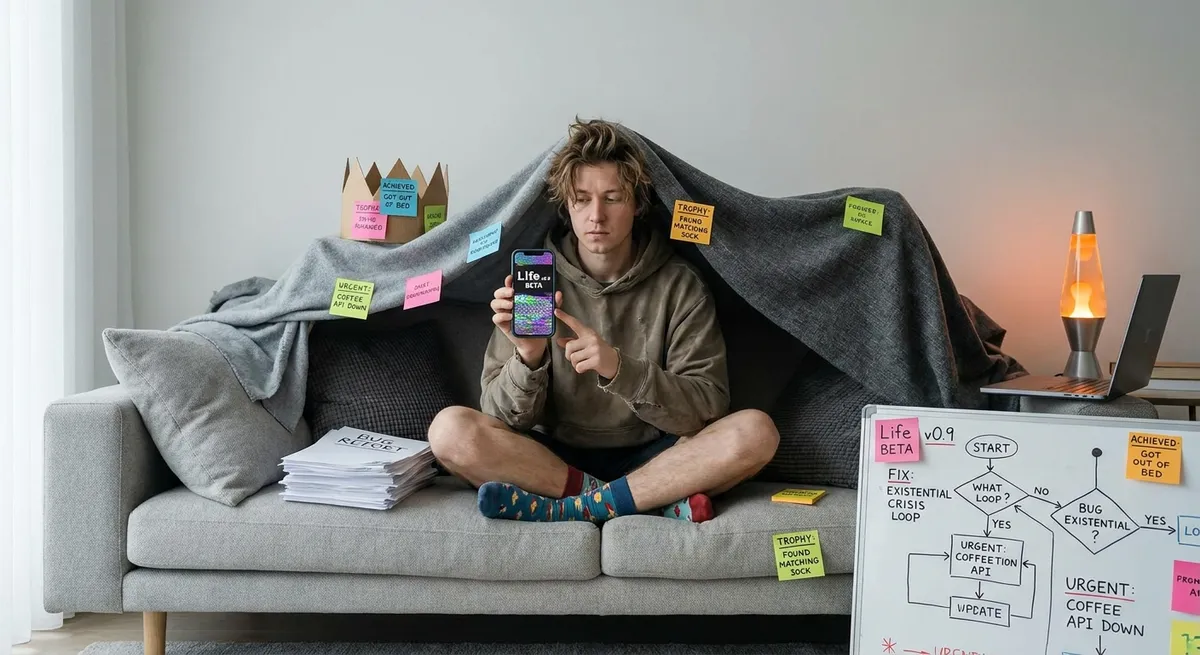 You’re Not “Bad At Life,” You’re Just Running Beta Humor