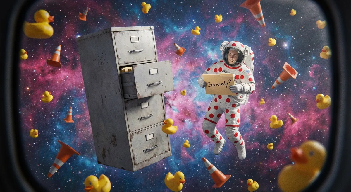 Welcome To The Universe’s “Are You Serious Right Now?” Folder