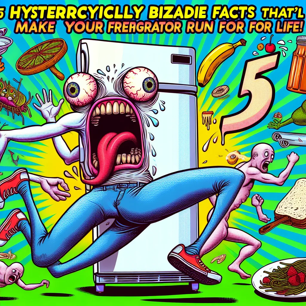 5 Hysterically Bizarre Facts That'll Make Your Refrigerator Run For Its Life!