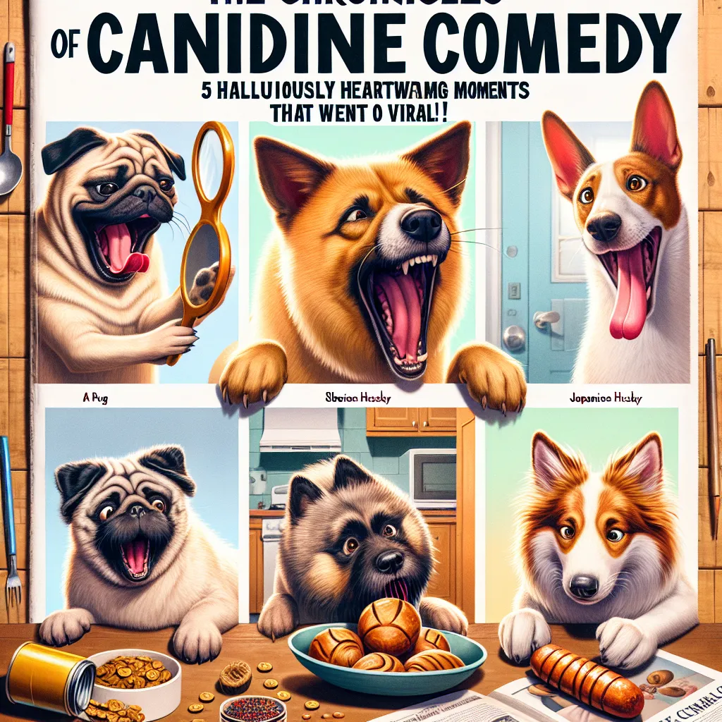 The Chronicles of Canine Comedy: 5 Hilariously Heartwarming Dog Moments That Went Viral!