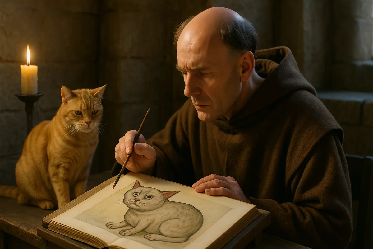 Medieval Artists Clearly Never Met A Cat (And Other Historical Fails)