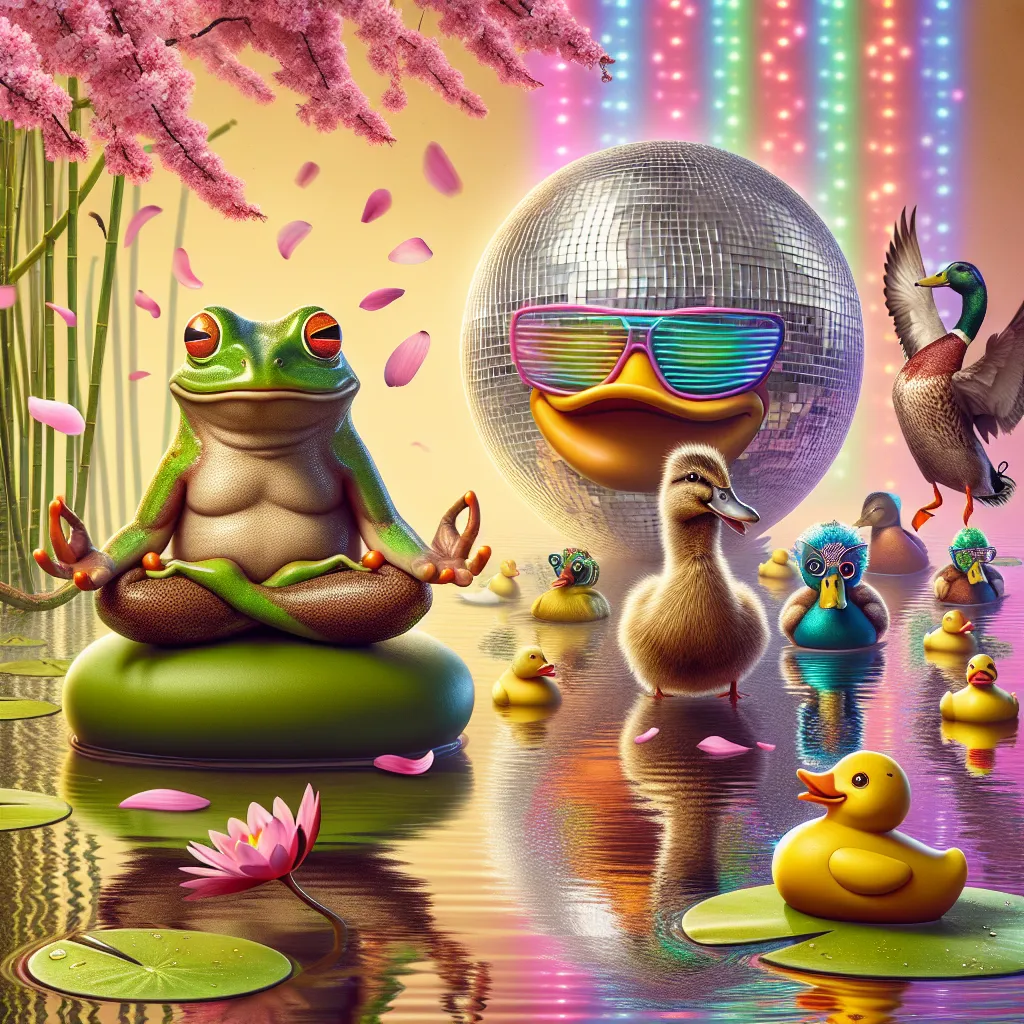 From Zen Frogs to Disco Ducks: 5 Unbelievable Animal Antics That Put Humans to Shame!