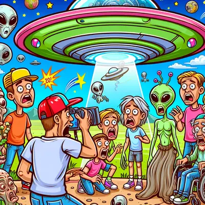 The Chronicles of Unseen UFOs: 5 Hilariously Absurd Alien Encounters of 2025!