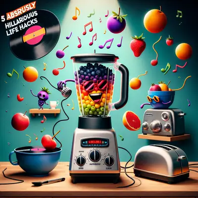 5 Absurdly Hilarious Life Hacks: When Your Blender Decides to be a DJ