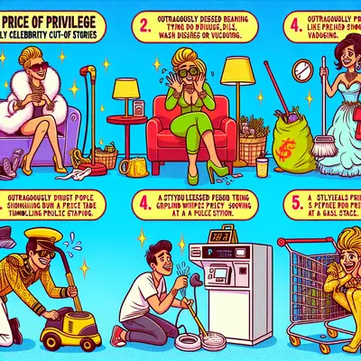 The Price of Privilege: 5 Hysterically Humbling Celebrity Cut-Off Stories