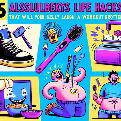 5 Absolutely Bonkers Life Hacks That Will Make Your Belly Laugh a Workout Routine!