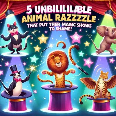 5 Unbelievable Animal Razzle-Dazzles That Put Magic Shows to Shame!