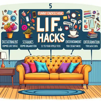 Sofa, So Good: 5 Hysterical Life Hacks That Even Your Couch Would Applaud