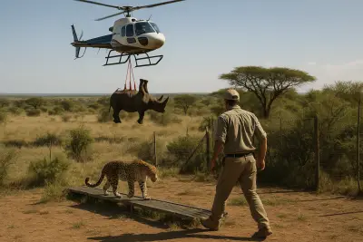 Airlifting Rhinos And Catwalking Leopards: Inside The Wildest Vet Job On Earth