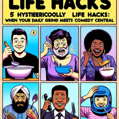 5 Hysterically Ingenious Life Hacks: When Your Daily Grind Meets Comedy Central
