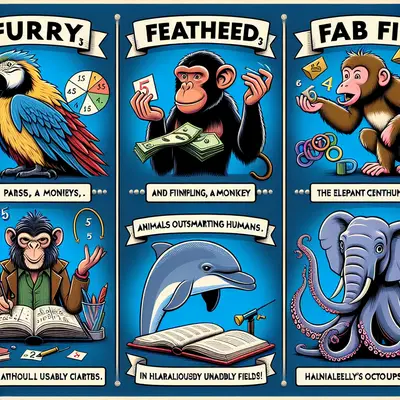 The Furry, Feathered, and Finned Fab Five: Animals Outsmarting Humans in Hilariously Unlikely Fields!