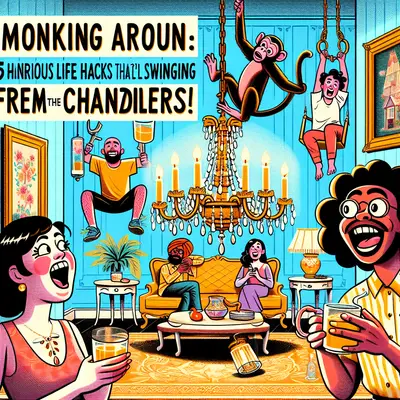 Monkeeing Around: 5 Hilarious Life Hacks That'll Have You Swinging from the Chandeliers!