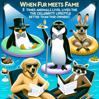 When Fur Meets Fame: 5 Times Animals Lived the Celebrity Lifestyle Better Than Their Owners!