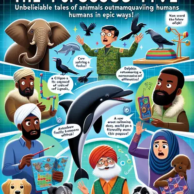 The Fur-ocious Five: Unbelievable Tales of Animals Outmaneuvering Humans in Epic Ways!