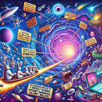 The Outrageous Odyssey of Online Overindulgence: 5 Hilariously Bizarre Internet Rabbit Holes You Won't Believe!