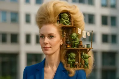 Gwendoline Christie’s Hair Just Became A Studio Apartment For Goblins