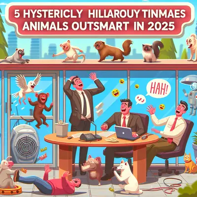 5 Hysterically Hilarious Times Animals Outsmarted Humans in 2025