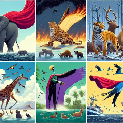 The Untold Chronicles of Creatures in Capes: 5 Times Animals Became Unintentional Superheroes!