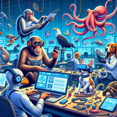 5 Times Animals Showed They're the Real Bosses of the Tech World
