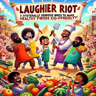 Embark on a Laughter Riot: 5 Hysterically Genius Ways to Make Healthy Foods Kid-Friendly!