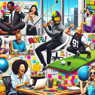 From Bored to Boardroom: 5 Hysterically Ingenious Office Hacks That'll Have Your Co-workers ROFLing