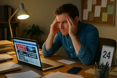 I don’t see the REAL news headlines from today in your message yet.