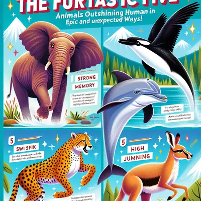 The Furtastic Five: Animals Outshining Humans in Epic and Unexpected Ways!