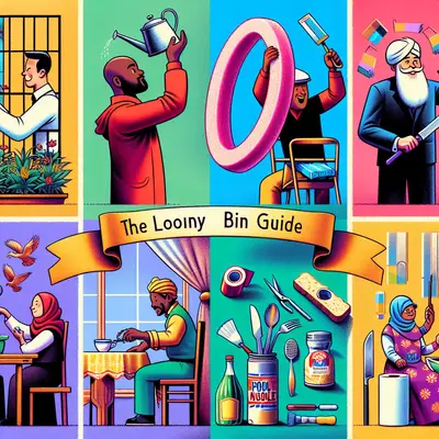 The Loony Bin Guide: 5 Absurdly Hilarious Life Hacks That'll Have You Questioning Reality