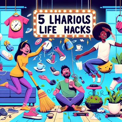 Top 5 Hilarious Life Hacks: How to Make Your Daily Grind Feel Like a Comedy Show!