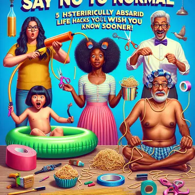 Say No to Normal: 5 Hysterically Absurd Life Hacks You'll Wish You Knew Sooner!