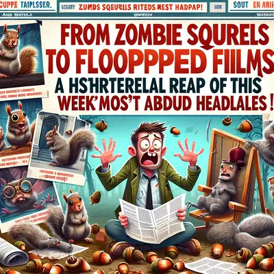 From Zombie Squirrels to Flopped Films: A Hysterical Recap of This Week's Most Absurd Headlines!