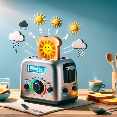 5 Absurdly Hilarious Life Hacks: When Your Toaster Becomes Your Personal Weather Station!