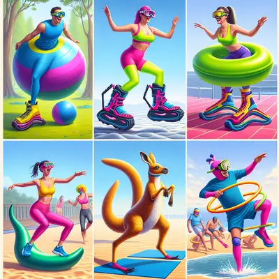5 Unbelievably Wacky Fitness Trends That'll Make Your Abs Ache from Laughing
