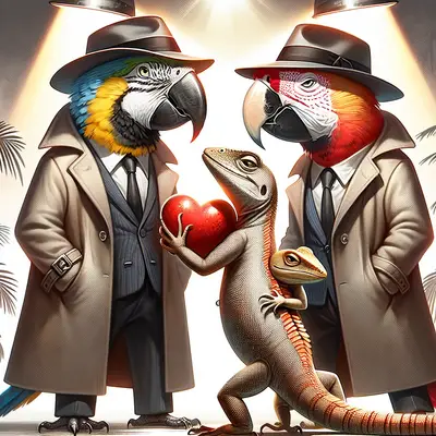 Parrot Gangsters and Love-Sick Lizards: 5 Times Animals Lived More Dramatic Lives than Us!