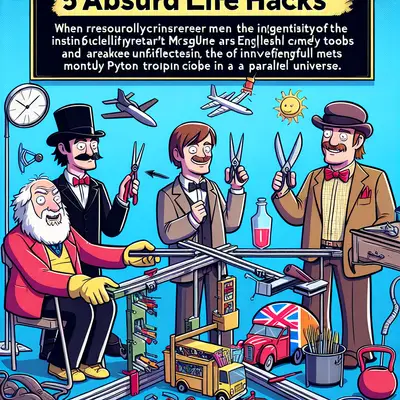 5 Absurd Life Hacks: When MacGyver Meets Monty Python in a Parallel Universe