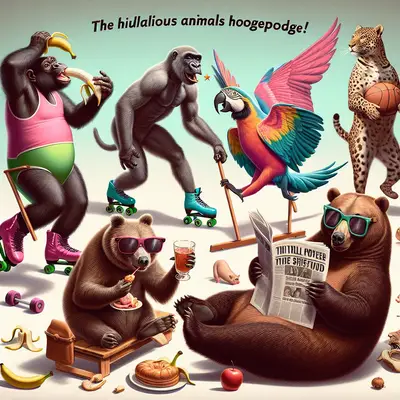 The Hilarious Hodgepodge: 5 Times Animals Stole the Show with Their Unintentional Antics!