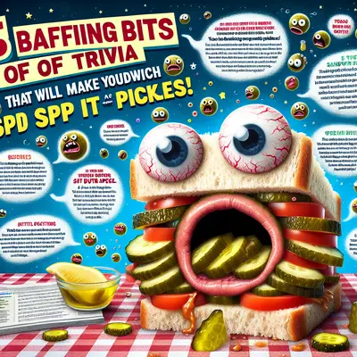 5 Baffling Bits of Trivia That Will Make Your Sandwich Spit Out Its Pickles!