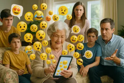 When Grandma Starts Texting Like Gen Z: Emoji Chaos Has Gone Fully Nuclear