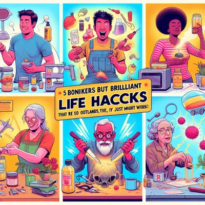 5 Bonkers But Brilliant Life Hacks That Are So Outlandish, They Just Might Work!