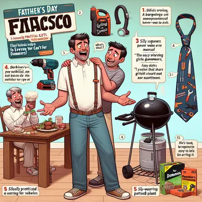 Father's Day Fiasco: 5 Hilariously Practical Gifts that Even Your Dad Can't Screw Up