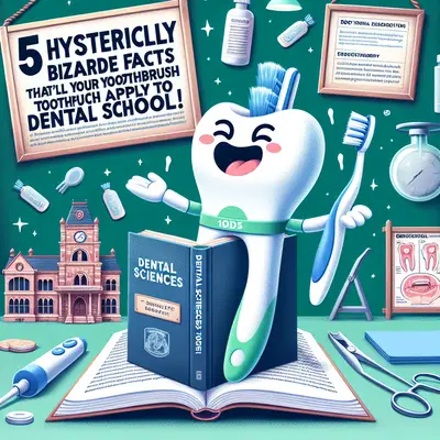 5 Hysterically Bizarre Facts That'll Make Your Toothbrush Apply to Dental School!