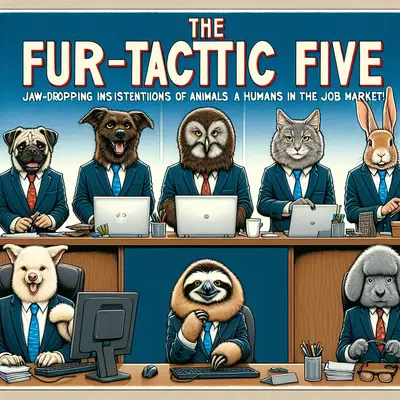 The Fur-Tastic Five: Jaw-Dropping Instances of Animals Outshining Humans in the Job Market!