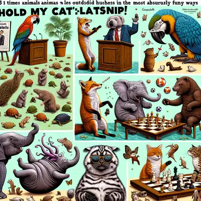 Hold My Catnip!" - 5 Times Animals Outdid Humans in the Most Absurdly Funny Ways