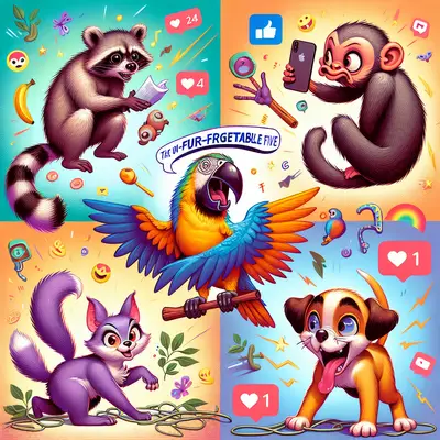 The Un-FUR-gettable Five: Animals Whose Shenanigans Broke The Internet!