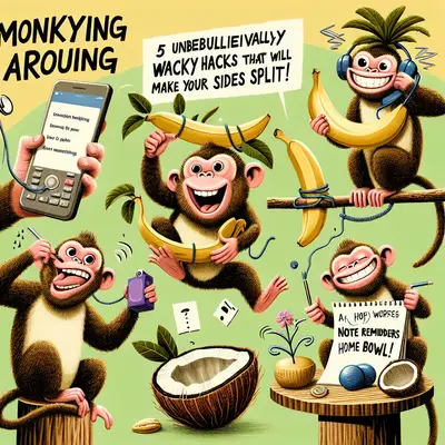 Monkeying Around: 5 Unbelievably Wacky Life Hacks That Will Make Your Sides Split