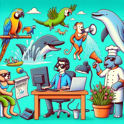 5 Unbelievably Wacky Instances Where Animals Took Over Human Jobs